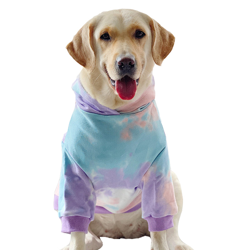 Tie-dye French Terry Hoodie Sweatshirt